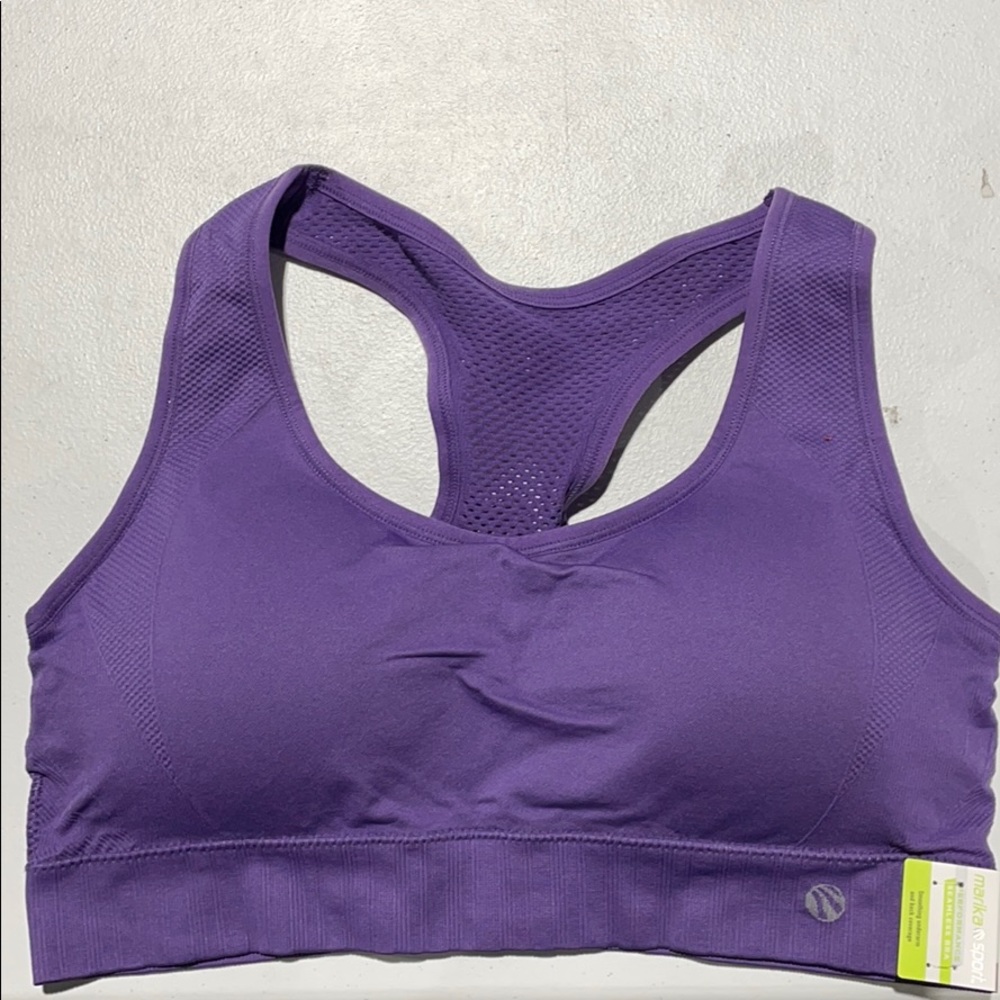 Purple Sports Bra